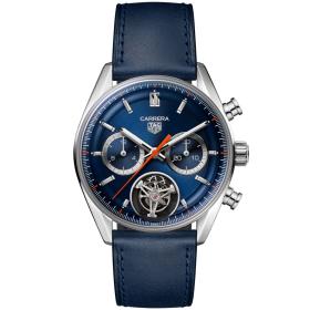 Unisex, TAG Heuer TAG HEUER CARRERA CHRONOGRAPH TOURBILLON CBS5010.FC6543