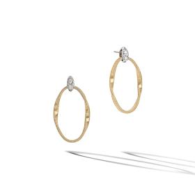 Weißgold, Ohrringe, Marco Bicego Marrakech Onde Ohrringe OG367_B_YW_M5