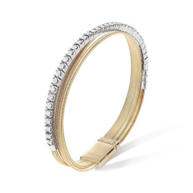 Weißgold, Armschmuck, Marco Bicego Masai Armband BG728_B1_YW_M5