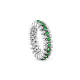 Weißgold, Ringe, Serafino Consoli Brevetto Multi-Size Ring, Ref: RMS 3M2 WG T