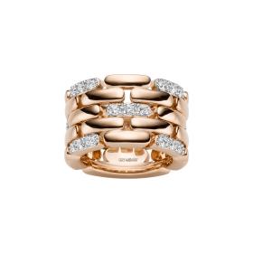 Roségold, Ringe, Leo Wittwer Contemporary Ring 11-0983073-1000