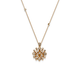 Roségold, Halsschmuck, Leo Wittwer Le Tonneau Anhänger 21-1025073-5000