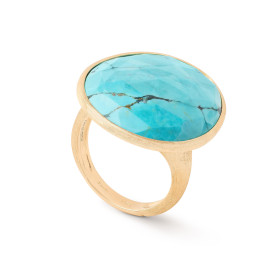 Gelbgold, Ringe, Marco Bicego Lunaria Color Ring, Ref: AB564 TUM01 Y 57