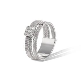 Weißgold, Ringe, Marco Bicego Masai Ring AG324_B2_W_01