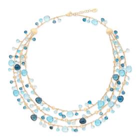 Gelbgold, Halsschmuck, Marco Bicego Paradise Halskette CB2593_TP01_Y
