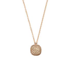 Roségold, Halsschmuck, Bigli Mini Sweety Halskette 23H40Rbrdia/45