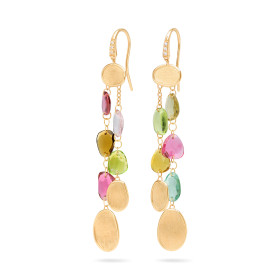 Gelbgold, Ohrringe, Marco Bicego Lunaria Color Ohrringe OB1901-AB TM01 Y
