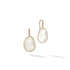 Ohrringe, Gelbgold, Marco Bicego Lunaria Ohrringe Mother Of Pearl OB1343-AB MPW Y