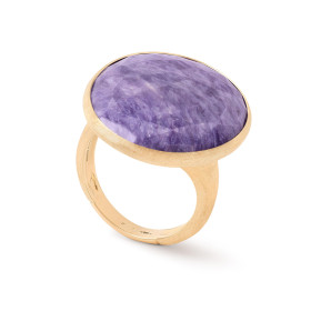 Gelbgold, Ringe, Marco Bicego Lunaria Color Ring, Ref: AB564 CIA01 Y 58