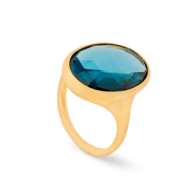 Gelbgold, Ringe, Marco Bicego Lunaria ColorRing, Ref: AB670 TPL01 Y 54
