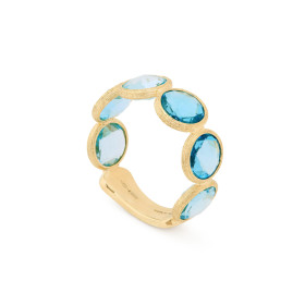 Gelbgold, Ringe, Marco Bicego Jaipur Color Ring, Ref: AB675 TP01 Y 60