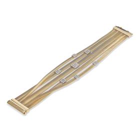 Weißgold, Armschmuck, Marco Bicego Masai Armband BG734_B_YW_M5