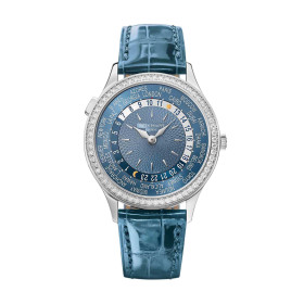 Damenuhr, Patek Philippe Komplizierte Uhren Weltzeituhr, Ref: 7130G-016