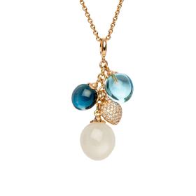 Roségold, Halsschmuck, Peter Fischer Collier 6313814-493