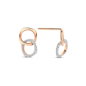 Roségold, Ohrringe, Bigli Elements Ohrringe 23O104RWdia