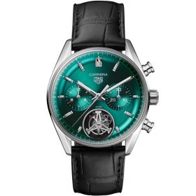 Unisex, TAG Heuer TAG HEUER CARRERA CHRONOGRAPH TOURBILLON CBS5011.FC6566