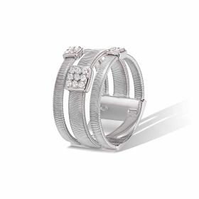 Weißgold, Ringe, Marco Bicego Masai Ring AG326_B1_W_01