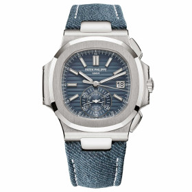 Damen- und Herrenuhr, Patek Philippe Nautilus, Ref: 5980/60G-001
