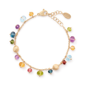         Gelbgold, Armschmuck, Marco Bicego Afrika Gemstone Armband BB2781 MIX02 Y