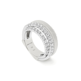 Weißgold, Ringe, Marco Bicego Masai Ring, Ref: AG363 B2 W 56