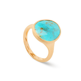 Gelbgold, Ringe, Marco Bicego Lunaria Color Ring, Ref: AB658 TUM01 Y 53