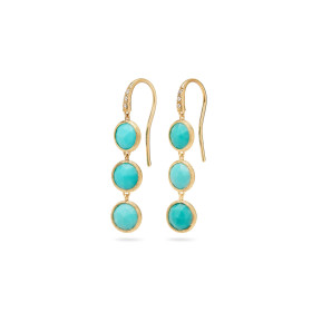 Gelbgold, Ohrringe, Marco Bicego Jaipur Color Ohrhänger, Ref: OB1965-AB TU01 Y