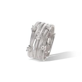 Weißgold, Ringe, Marco Bicego Goa Ring AG270_B_W_01