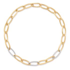 Weißgold, Halsschmuck, Marco Bicego Jaipur Link New Halskette CB2666_B2_YW_Q6