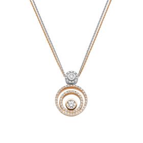 Weißgold, Halsschmuck, Leo Wittwer Panta rhei® Anhänger 21-0963976-1000