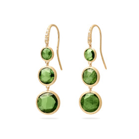 Gelbgold, Ohrringe, Marco Bicego Jaipur Color Ohrhänger OB1752 AB TV01 Y