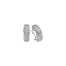 Weißgold, Ohrringe, Leo Wittwer Panta rhei® Ohrclips 51-0958071-1000