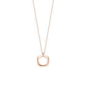 Roségold, Halsschmuck, Bigli Elements Anhänger mit Kette 20H76R_80