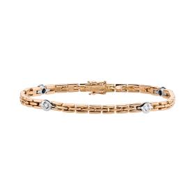 Roségold, Armschmuck, Leo Wittwer Contemporary Armband 61-0412776-1000
