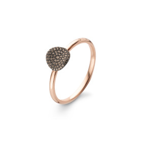 Roségold, Ringe, Bigli Mini Waves Ring, Ref: 23R183Rbrdbr