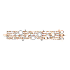 Roségold, Armschmuck, Bigli Elements Armband 20A40RWdia_16,2