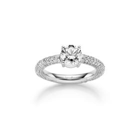 Weißgold, Ringe, Leo Wittwer Candlelight Ring 11-1014271-1001
