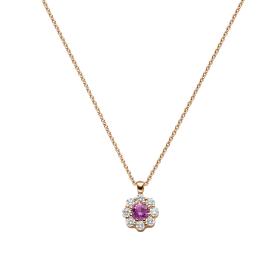 Roségold, Halsschmuck, Leo Wittwer Contemporary Collier 32-0975773-1001