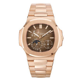 Damen- und Herrenuhr, Patek Philippe Nautilus, Ref: 5712/1R-001