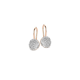         Roségold, Ohrringe, Bigli Mini Waves Earrings 23O78RWdia_cl