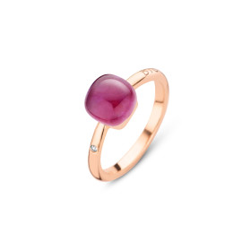 Roségold, Ringe, Bigli Mini Sweety Ring klein 20R87Ramrubmp