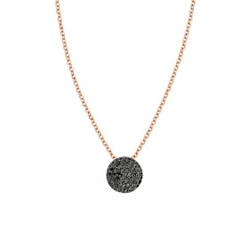         Roségold, Halsschmuck, Bigli Mini Waves Anhänger mit Kette 23H63Rbldbr_45
