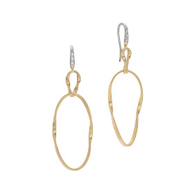 Weißgold, Ohrringe, Marco Bicego Marrakech Onde Ohrringe OG369-A_B_YW_M5