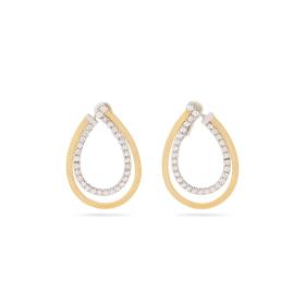 Weißgold, Ohrringe, Marco Bicego Masai Tropfenohrringe OG414 B YW