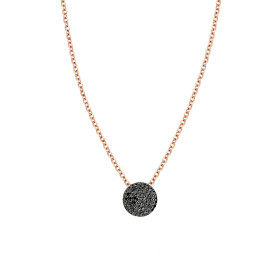         Roségold, Halsschmuck, Bigli Mini Waves Anhänger mit Kette 23H74Rbldbr_45