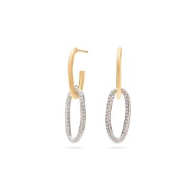 Weißgold, Ohrringe, Marco Bicego Jaipur Link New Ohrringe OB1809-C_B_YW_Q6