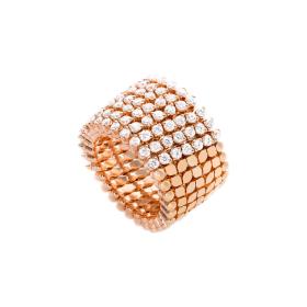 Ringe, Roségold, Serafino Consoli Serafino Ring Bracelet S.RB 7H2 RG WD