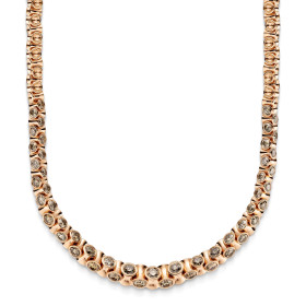 Roségold, Halsschmuck, Leo Wittwer Le Tonneau Collier 31-1025073-5045