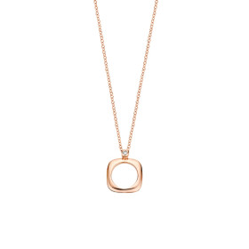 Roségold, Halsschmuck, Bigli Elements Anhänger mit Kette 20H75R_45