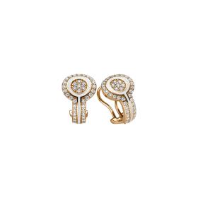 Roségold, Ohrringe, Leo Wittwer Panta rhei® Ohrclips 51-1000973-1000