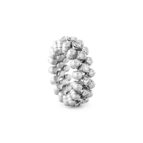 Weißgold, Ringe, Serafino Consoli Brevetto Multi-Size Ring, Ref: RMS 3M7 WG WD